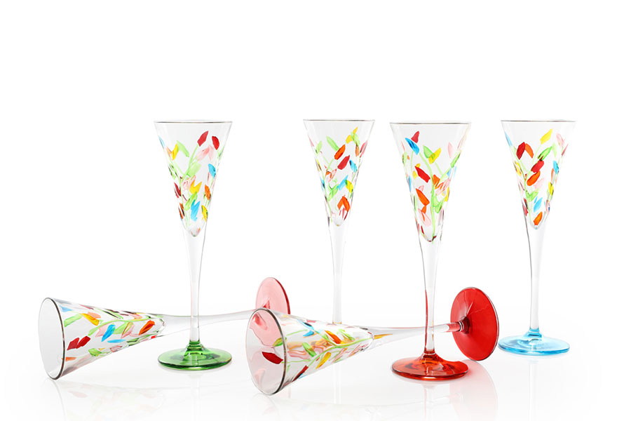 CHAMPAGNE GLASSES SET