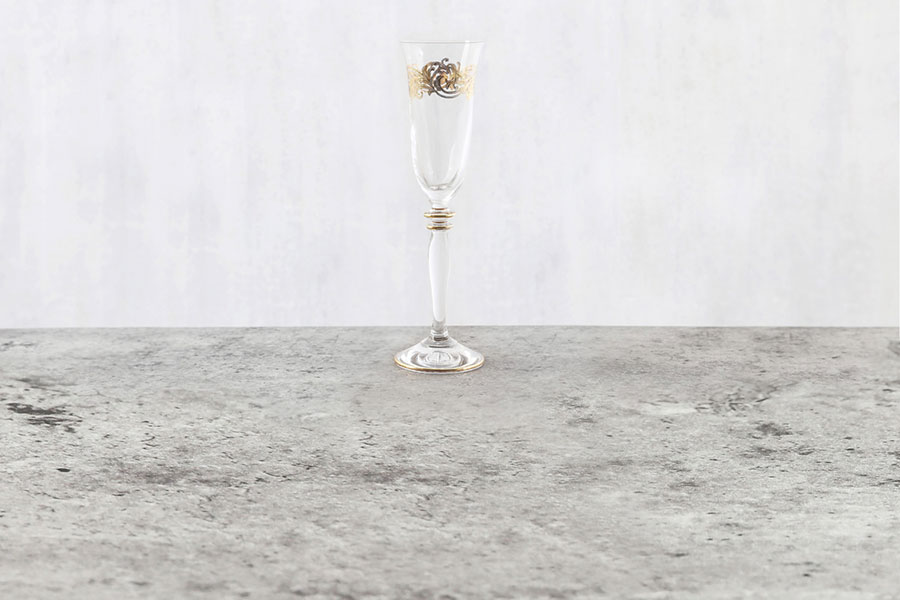 CHAMPAGNE GLASSES - Set of 6