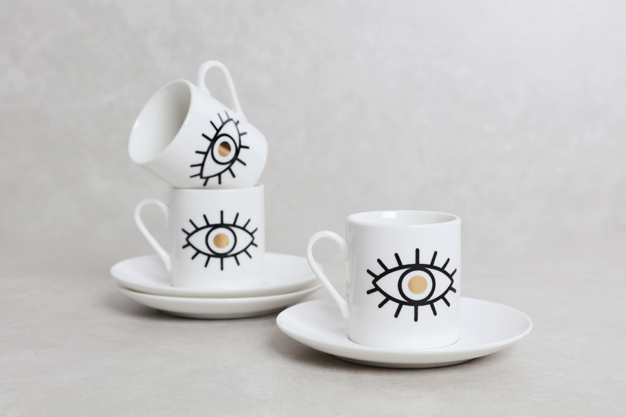 COFFEE CUPS - Set of 6