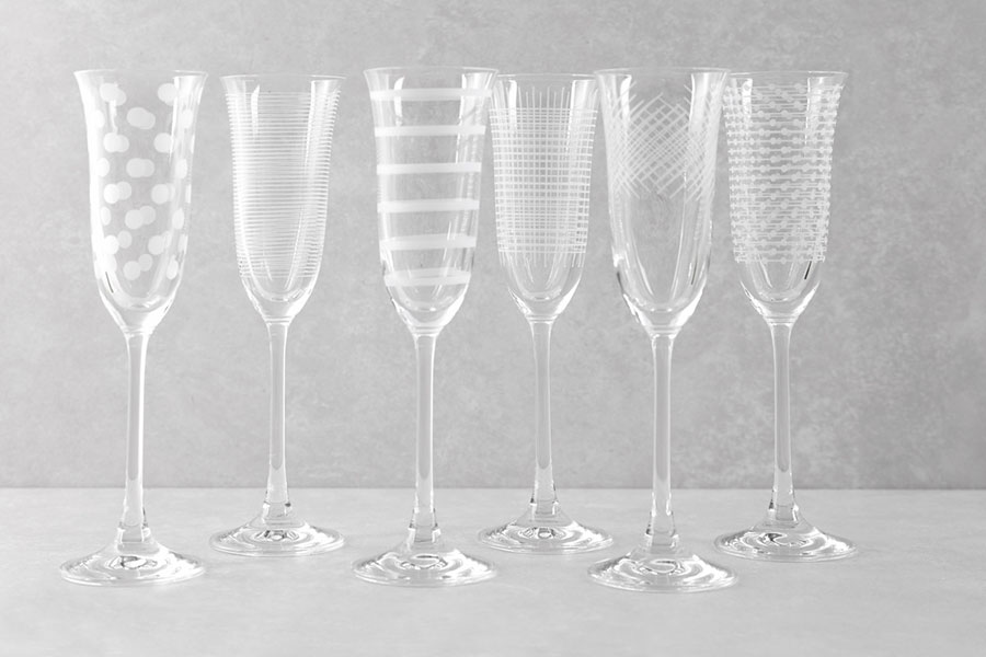 CHAMPAGNE GLASSES SET